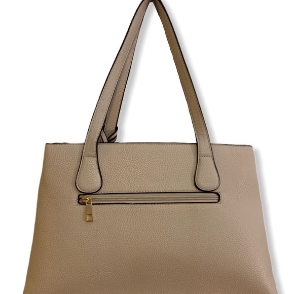 3 Piece -Vegan Shoulder bag with mini Bag & Wallet - Picture 7 of 7